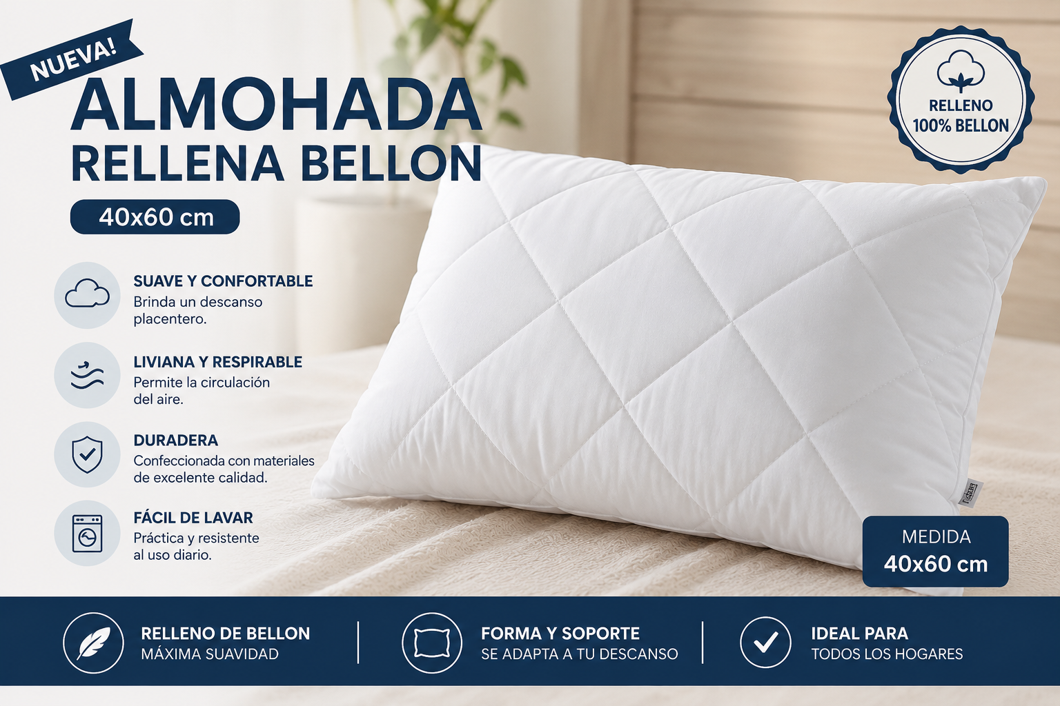 ALMOHADA VELLON