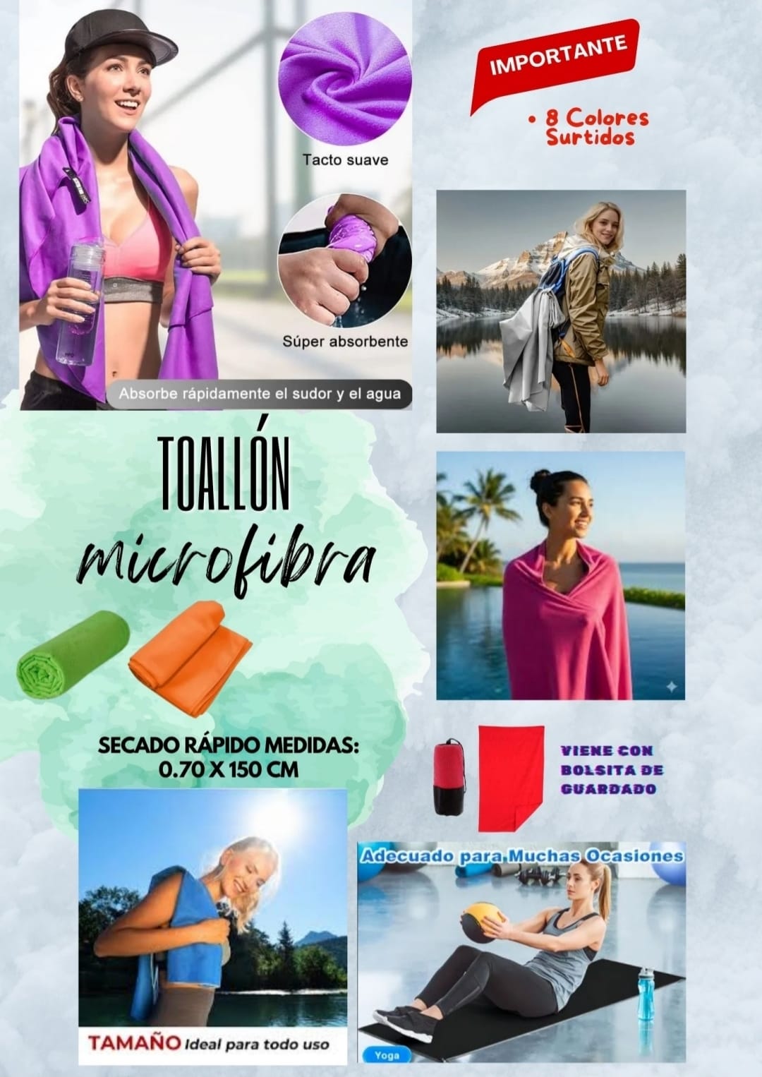TOALLON DEPORTIVO